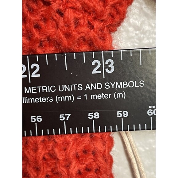 NWT‎ ANA Sweater Womens Sz XXL Orange VNeck Ribbed Knit Long Sleeve Pumpkin Fall - Picture 10 of 11